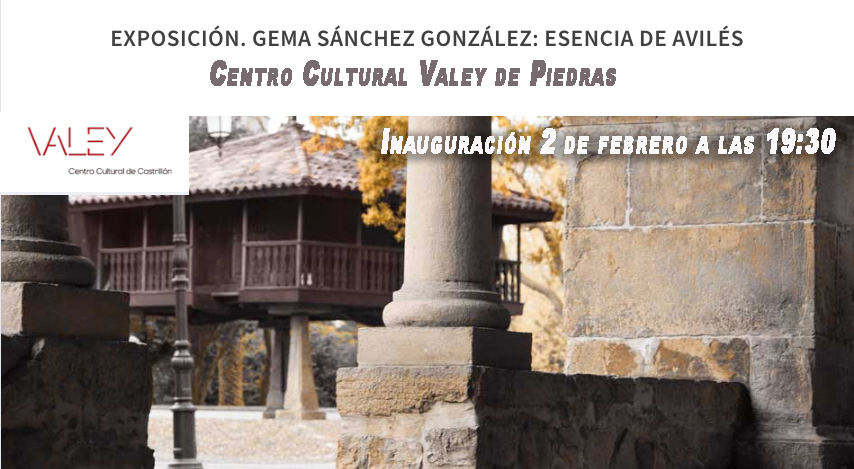 Exposición fotográfica "Esencia de Avilés" en el centro Cultural Valey de Piedras blancas
