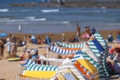 Casetas playa Gijón