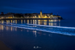 Gijon-San-Lorenzo-de-noche