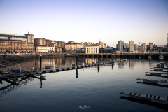 Gijon-atardecer-en-el-puerto