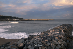 Luanco-playa-atardecer