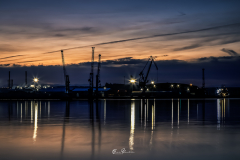 Playa-de-San-Balndran-de-noche