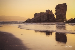 Playa-de-Bayas-atardecer