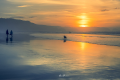 Playa-de-Salinas-cuando-se-va-el-sol