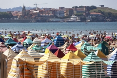 Casetas playa de san lorenzo