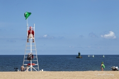 Playa de Poniente en Gijón
