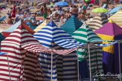 Casetas playa en Gijón