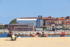 Playa del Poniente Gijón