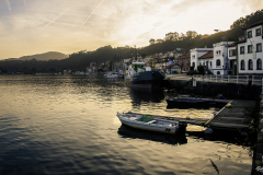 San-Esteban-de-pravia.-Puerto-al-atardecer