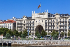 Banco de Sanyander en Santander